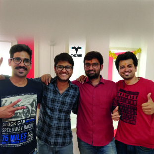 Mayank Banka, Business Head, Skandha Gopalan, Marketing Head,Purnank Prakash, Product Head & Jeevan Choudhary, Operations head Mayank Banka, Business Head, Skandha Gopalan, Marketing Head,Purnank Prakash, Product Head & Jeevan Choudhary, Operations head